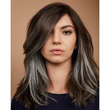 See more ideas about hair, pretty hairstyles, long hair styles. Muted Metal Brunette Behindthechair Com Brown Hair Colors Underlights Hair Silver Hair Color