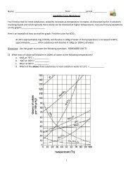 Maybe you would like to learn more about one of these? Solubility Practice A Curvy Subject