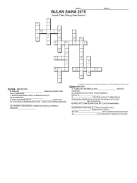 Tugas utama kabinet baru ini ialah ~ ekonomi. Teka Silang Kata Tahun 3 Bulan Sains