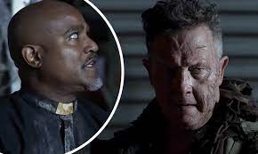 The Walking Dead Father Gabriel And Aaron Are Forced To Gamble With Their Lives Daily Mail Online