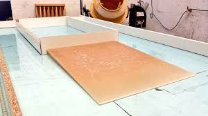 drain board mould for polished concrete