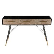 Cette console industrielle trouvera forcément sa place dans votre intérieur loft. Console 3 Tiroirs Scandinave En Sapin Et Metal Debbie 3 Suisses