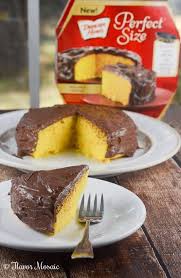 Easiest Perfect Size Golden Fudge Cake Flavor Mosaic Cake Flavors Dessert Recipes Fudge Cake