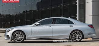 Future Mercedes Classe S Premiere Photo Sans Camouflage L Automobile Magazine