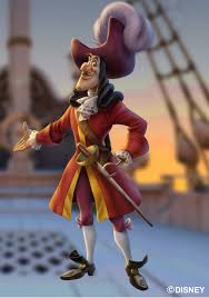 Captain Hook On The Deck Of The Jolly Roger From The Movie Peter Pan 1953 Peter Pan Disney Captain Hook Peter Pan Peter Pan