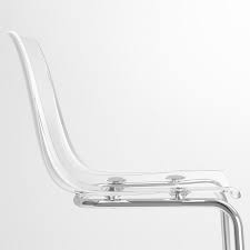 Magasinez chez ikea dès aujourd'hui. Tobias Chair Clear Chrome Plated Ikea