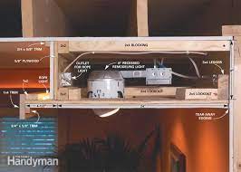How to install pot lights in kitchen ceiling. How To Build A Soffit Box With Recessed Lighting Home Lighting Installing Recessed Lighting Kitchen Recessed Lighting
