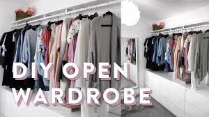 Whether you are looking to add organization, improve your closet space o… Diy Ikea Open Wardrobe How To Wardrobe Organising Louise Henry Youtube