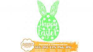 Download Happy Easter Svg Easter Svg Easter Egg Svg Easter Mandala Svg Easter Zentangle Cricut File Didiko Designs