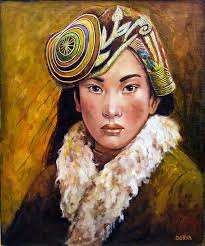 Portre 11 Portrait 11 By Darya Gurcan 50cm X 60cm Contact Mak Gallerymak Com 905333533444 Gallerymak Sanat Yagliboyaresim Yagliboyatablo Yag