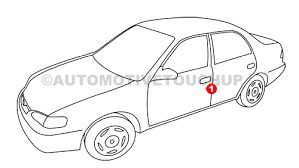 Lexus Paint Code Locations Touch Up Paint Automotivetouchup