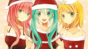 Shop natural aqua blue colored contact lenses. Blondes Vocaloid Hatsune Miku Blue Eyes Megurine Luka Long Hair Kagamine Rin Green Eyes Pink Hair Smiling Open Mouth Anime Aqua Eyes Aqua Hair Hair Bow Santa Outfit Wallpaper 1920x1080 285746 Wallpaperup