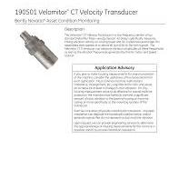 190501 Velomitor* CT Velocity Transducer