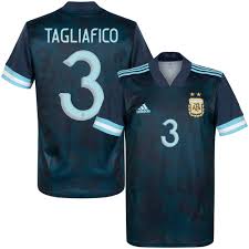 Cristian romero will reportedly miss the… Adidas Argentina Away Tagliafico 3 Trikot 2020 2021 Officielle Beflockung Argentinien Conmebol Sudamerika National Teams Football Fansyounited Official Online Store En