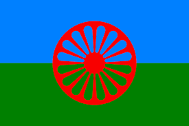 Romani Flag Rom Ungarn Flaggen