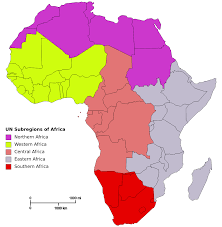 Map of africa with landforms photography with map of africa with africa: List Of Regions Of Africa Wikipedia