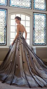 Ball Gown Black And Silver Wedding Dress Bridal Fashion Black Wedding Dresses Black Wedding Dresses Gowns White Wedding Dresses