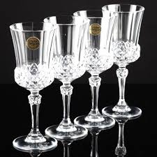 4 Vintag Weinglaser Valencay Cristal D Arques France Bleikristall Glaser K61 Ebay Kristalle Weinglas Porzellan