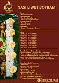 Pesan Nasi Liwet Daun Pisang Di Jakarta Sekarang Royal Tumpeng