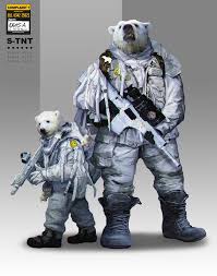 Artstation The Dogman Specia Army Sail Lin Polar Bear Winter Winter Soldier Polar Bear