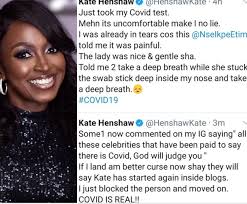 By ekaete bassey fans and colleagues have celebrated nollywood actress kate henshaw, who clocks 50 on monday. Kate Henshaw Expresses Outrage After A Follower Reacted To Her Covid 19 Test By Insinuating That She Was Paid To Make People Believe The Virus Is Real In Nigeria