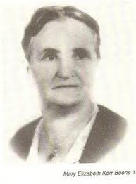 Mary Elizabeth Kerr Boone (1858-1950)