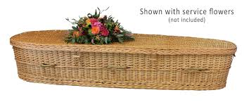 It is essentially an elegant wrap for the body. 6 5 Eco Friendly Woven Willow Wicker Casket