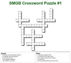 It is amazing for curious children and adults alike to watch seeds in their garden grow and then nurture them into something much larger than the tiny. Saturday Morning Garden Blogging Vol 15 07 Crossword Puzzle Edition