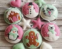 Christmas Snowman Felt Ornament Christmas Tree Decor Felt Etsy Felt Crafts Christmas Felt Christmas Ornaments Felt Christmas Decorations