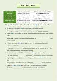 However, it does present many dangers that could make our writing wordy or unclear. Passive Voice Practice