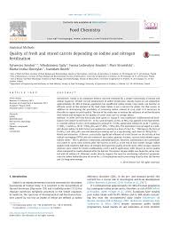 Alibaba.com features a host of efficient and multipurpose agriculture machinery equipment for enhanced performance and durability. Pdf Quality Of Fresh And Stored Carrots Depending On Iodine And Nitrogen Fertilization