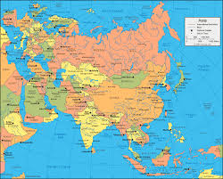 Map directory » asia ». Asia Map And Satellite Image