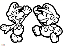 The nes (nintendo entertainment system). Paper Mario And Luigi Coloring Page Mario Coloring Pages Super Mario Coloring Pages Coloring Pages