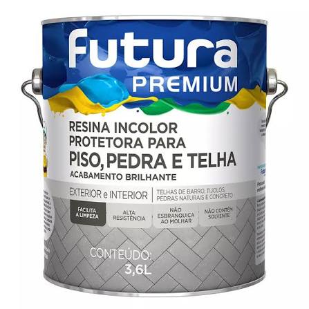Resina Protetora Incolor 3,6 L Futura Futura Tintas