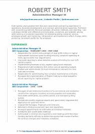 Indeed ranks job ads based on a combination of employer bids and relevance, such as your search terms and other activity on. Administrative Manager Resume Samples Qwikresume