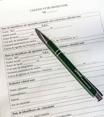 Fisa detinatorului permisului de conducere auto. The Rabla Program Silnef