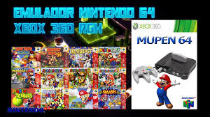 Disfruta del clásico super mario bros. Emulador Nintendo 64 Para Xbox 360 Con Rgh Youtube