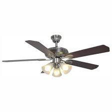 With their focus on high quality and affordable prices along with a diy attitude these products are quite popular with homeowners and business owners alike. Hampton Bay Glendale 52 In Led Indoor Brushed Nickel Ceiling Fan With Decohub Home Outlet Store