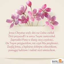 Stwórz cv w 5 minut tutaj. Zyczenia Jezus Chrystus Wiele Dni Na Ciebie Czekal Zyczenia Komunijne