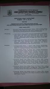 Sk panitia pemilihan ketua rt. Keputusan Camat Rawalumbu Nomor 149 18 Kc Rl Tentang Pembentukan Panitia Pemilihan Ketua Rw 036 Pada Kelurahan Bojong Rawalumbu Kecamatan Rawalumbu Panpelrw36
