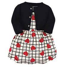 Touched By Nature Baby Girls Organic Cotton Dress And Black Size 12 0 5kdu For Sale Online Ebay