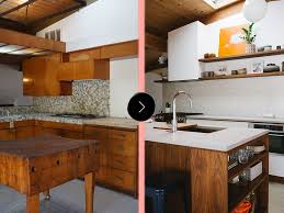 Metal cabinets are the creme de la creme of mid century kitchen design. Before After The Budget Conscious Restoration Of A Mid Century Marvel Design Sponge