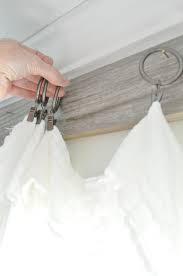 Unique ways to hang curtains. Creative Ways To Hang Curtains Becky S Farmhouse
