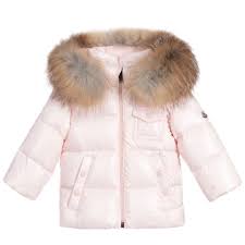 Pink Down Padded Baby Jacket In 2020 Baby Coats Girl Baby Jacket Jackets