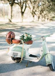Your Perfect Wedding Getaway Car Or Something Else Mywedding Vespa Vintage Wedding Getaway Car Getaway Car