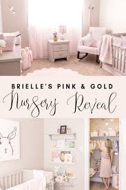 Brielle S Nursery Reveal Girl Nursery Pink Girl Nursery Room Baby Girl Nursery Pink