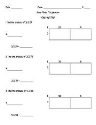 Respondents will need to type their email address, first & last name, and select the 10 answers. Area Model Multiplication One Digit By Two Digit Area Model Multiplication Teaching Mathematics Math Multiplication