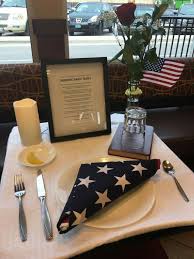 Missing Man Table Also Known As The Fallen Comrade Table Is A Place Of Honor Missing Man Table Usmc Birthday Marine Corps Wedding