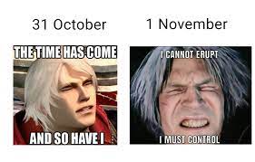 Little reminder that No Nut November begins today : rDevilMayCry