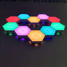 5% coupon applied at checkout. Hexagon Wall Light With Remote Control Smart Modular Touch Sensitive Led Light Wall Panels Rgb Colorful Night Light Diy Geometry Splicing Hex Light For Bedroom Living Room Hallway Party Decor 6 Pack Pricepulse